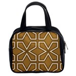 Gold Pattern Texture, Seamless Texture Classic Handbag (Two Sides)