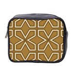 Gold Pattern Texture, Seamless Texture Mini Toiletries Bag (Two Sides)