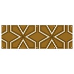 Gold Pattern Texture, Seamless Texture Banner and Sign 12  x 4 