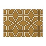 Gold Pattern Texture, Seamless Texture Crystal Sticker (A4)