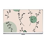 Plants Pattern Design Branches Branch Leaves Botanical Boho Bohemian Texture Drawing Circles Nature Business Card Holder