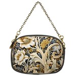 Flower Floral Pattern Floral Digital Spring Flora Botanical Blossom Bloom Vintage Chain Purse (One Side)