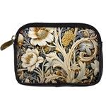 Flower Floral Pattern Floral Digital Spring Flora Botanical Blossom Bloom Vintage Digital Camera Leather Case