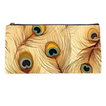 Vintage Peacock Feather Peacock Feather Pattern Background Nature Bird Nature Pencil Case
