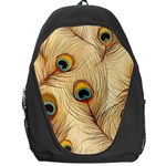 Vintage Peacock Feather Peacock Feather Pattern Background Nature Bird Nature Backpack Bag
