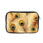 Vintage Peacock Feather Peacock Feather Pattern Background Nature Bird Nature Apple MacBook Pro 13  Zipper Case