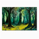 Trees Forest Mystical Forest Nature Junk Journal Landscape Nature Postcard 4 x 6  (Pkg of 10)