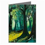 Trees Forest Mystical Forest Nature Junk Journal Landscape Nature Greeting Cards (Pkg of 8)