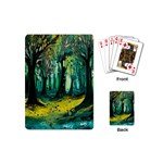 Trees Forest Mystical Forest Nature Junk Journal Landscape Nature Playing Cards Single Design (Mini)