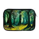 Trees Forest Mystical Forest Nature Junk Journal Landscape Nature Apple MacBook Pro 17  Zipper Case