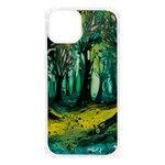 Trees Forest Mystical Forest Nature Junk Journal Landscape Nature iPhone 13 TPU UV Print Case