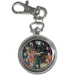 Trees Forest Mystical Forest Nature Junk Journal Landscape Key Chain Watches