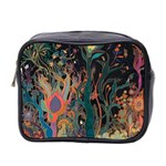 Trees Forest Mystical Forest Nature Junk Journal Landscape Mini Toiletries Bag (Two Sides)