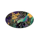 Flowers Trees Forest Mystical Forest Nature Sticker Oval (100 pack)