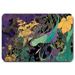 Flowers Trees Forest Mystical Forest Nature Large Doormat