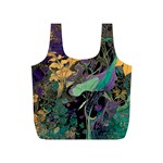 Flowers Trees Forest Mystical Forest Nature Full Print Recycle Bag (S)