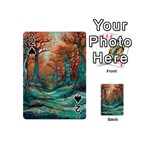 Trees Tree Forest Mystical Forest Nature Junk Journal Scrapbooking Landscape Nature Playing Cards 54 Designs (Mini)