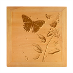 Butterflies Butterfly Botanical Nature Sketch Junk Journal Field Notes Paper Vintage Ephemera Wood Photo Frame Cube