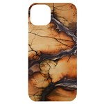Texture Woodgrain Pattern Nature Wood Pattern iPhone 14 Plus Black UV Print Case