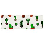Cactus Plants Background Pattern Seamless Banner and Sign 9  x 3 