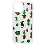 Cactus Plants Background Pattern Seamless iPhone 13 mini TPU UV Print Case