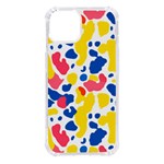 Colored Blots Painting Abstract Art Expression Creation Color Palette Paints Smears Experiments Mode iPhone 14 TPU UV Print Case