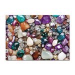 Seamless Texture Gems Diamonds Rubies Decorations Crystals Seamless Beautiful Shiny Sparkle Repetiti Sticker A4 (10 pack)