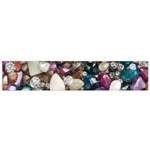 Seamless Texture Gems Diamonds Rubies Decorations Crystals Seamless Beautiful Shiny Sparkle Repetiti Small Premium Plush Fleece Scarf