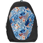 Berries Foliage Seasons Branches Seamless Background Nature Backpack Bag