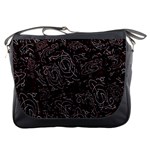 FusionVibrance Abstract Design Messenger Bag