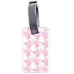 Hello Kitty Pattern, Hello Kitty, Child, White, Cat, Pink, Animal Luggage Tag (one side)