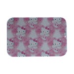 Hello Kitty Pattern, Hello Kitty, Child, White, Cat, Pink, Animal Open Lid Metal Box (Silver)  
