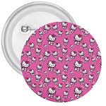 Hello Kitty Pattern, Hello Kitty, Child 3  Buttons