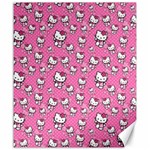 Hello Kitty Pattern, Hello Kitty, Child Canvas 20  x 24 