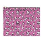 Hello Kitty Pattern, Hello Kitty, Child Cosmetic Bag (XL)