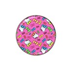 Hello Kitty, Cute, Pattern Hat Clip Ball Marker