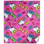 Hello Kitty, Cute, Pattern Canvas 20  x 24 