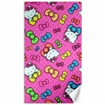 Hello Kitty, Cute, Pattern Canvas 40  x 72 