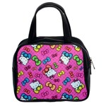 Hello Kitty, Cute, Pattern Classic Handbag (Two Sides)