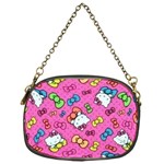 Hello Kitty, Cute, Pattern Chain Purse (One Side)