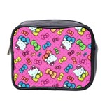 Hello Kitty, Cute, Pattern Mini Toiletries Bag (Two Sides)