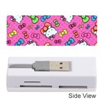 Hello Kitty, Cute, Pattern Memory Card Reader (Stick)