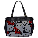 Hello Kitty, Pattern, Red Oversize Office Handbag