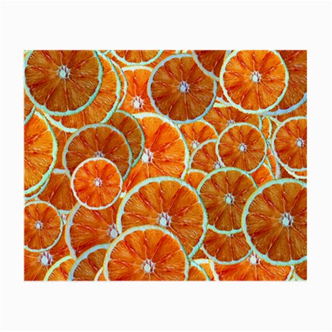 Oranges Patterns Tropical Fruits, Citrus Fruits Small Glasses Cloth (2 Sides) from ArtsNow.com Front