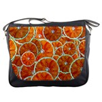 Oranges Patterns Tropical Fruits, Citrus Fruits Messenger Bag