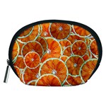 Oranges Patterns Tropical Fruits, Citrus Fruits Accessory Pouch (Medium)