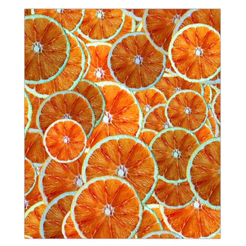 Oranges Patterns Tropical Fruits, Citrus Fruits Duvet Cover Double Side (California King Size) from ArtsNow.com Front