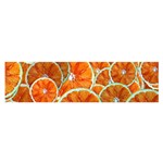 Oranges Patterns Tropical Fruits, Citrus Fruits Oblong Satin Scarf (16  x 60 )