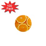 Oranges Textures, Close-up, Tropical Fruits, Citrus Fruits, Fruits 1  Mini Magnets (100 pack) 