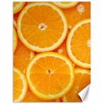 Oranges Textures, Close-up, Tropical Fruits, Citrus Fruits, Fruits Canvas 18  x 24 